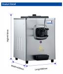 Industrial Cooling Equipment With 700W Rated Output 100-150 Cups/h and Pre