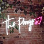 Romantic LED Neon Signs Rohs Wall Mounting Led Word Lights 30cm