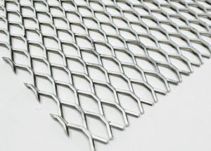 China Diamond Shaped Opening Stainless Steel Expanded Metal For Architectural Barriers wholesale