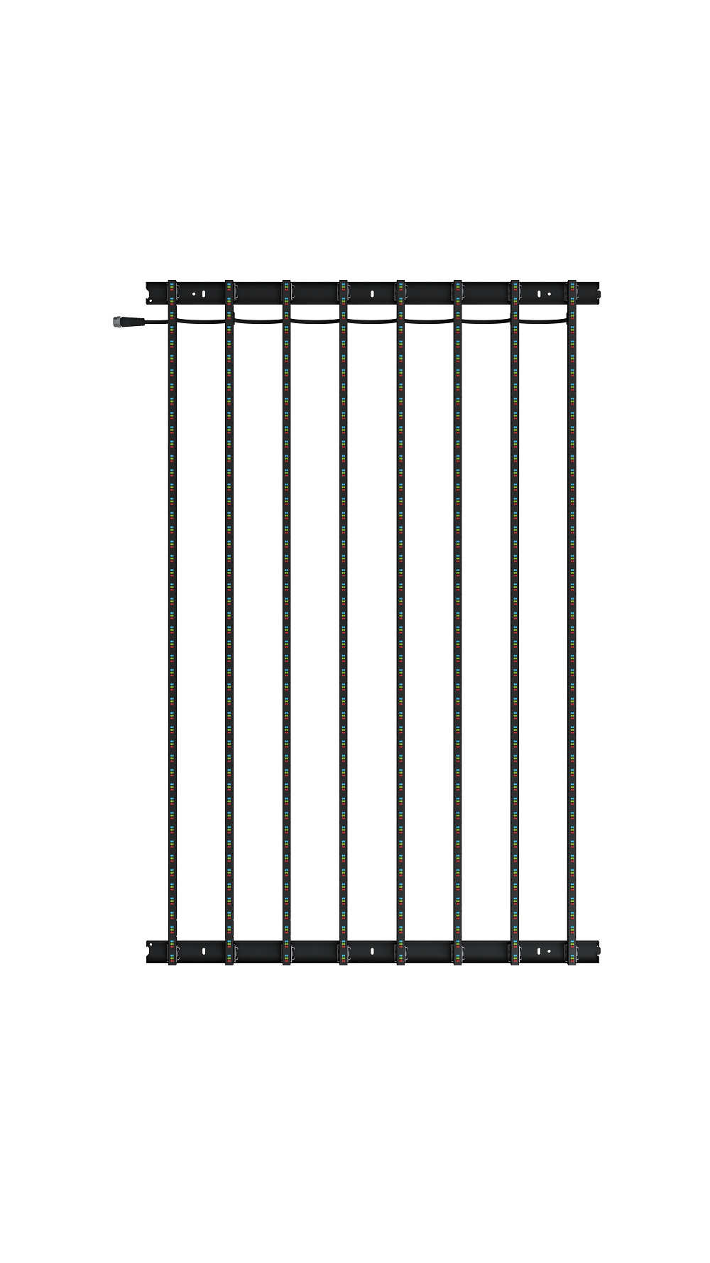 P55 2R2G2B Outdoor LED Mesh Screen 3600CD/sqm For Building Facade