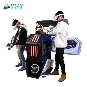 China Indoor Standing VR Simulator Game 2 Players Battle With PP Gun Wireless Glasses on sale