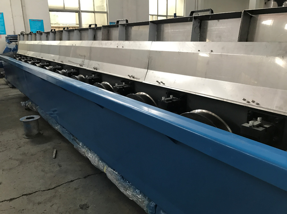 280KW Straight Line Rod Drawing Machine Free Rod Type Traversing DC Three Section Annealing