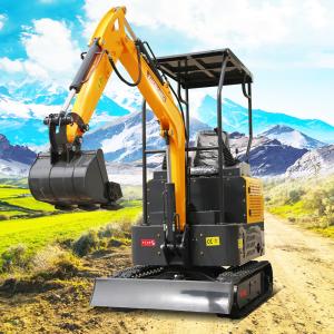 China Diesel Petrol Digger Electric Lithium Battery 800kg 1000KG Excavator in Europe wholesale