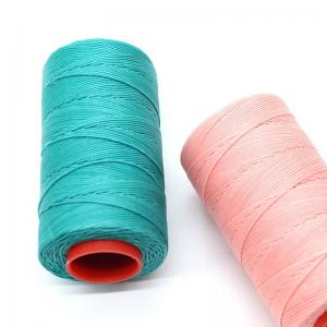 China Wax Coverd Thread Hand Stitching Thread for Hand Sewing Leather 0.45mm OEM ODM Accpet on sale