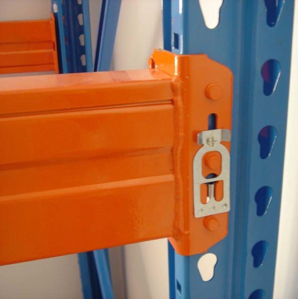 Adjustable Teardrop Pallet Rack Beams Steel Warehouse Shelves Corrosion