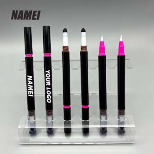 China OEM empty eyeshadow stick round highlighter stick cylinder contour stick container packaging custom logo eyeliner tube wholesale