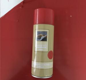China Water Based Paint  Removable Rubber Coating Spray, Red Color Aerosol on sale