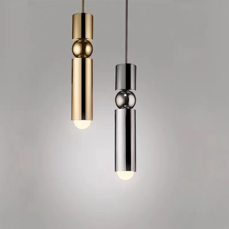 Kitchen Dining Room Bedroom Bedside Lamp Romantic Gold Led Pendant Lamp