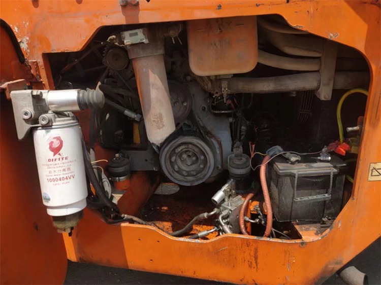 14 Ton Used HAMM HD130 Road Roller Imported from USA for Highway Bridge Engineering