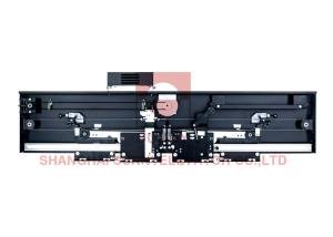 China Elevator 4 Panels Center Opening Door Operator Using PM Motor wholesale