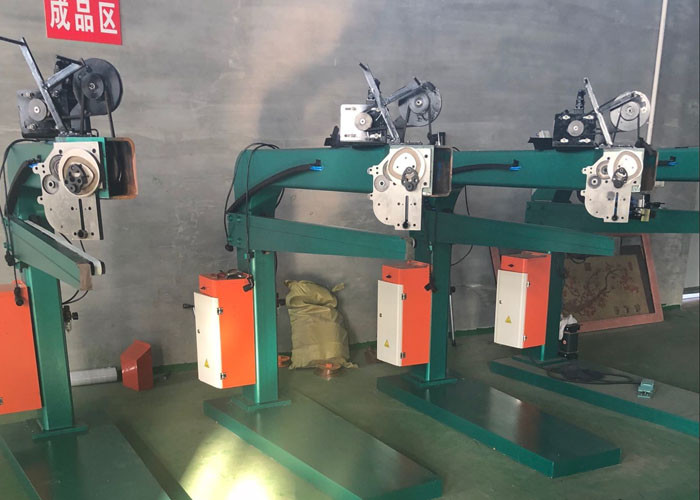 Semiautomatic Manual Corrugated Carton Box Stitching Machine 1200mm Servo Stitcher