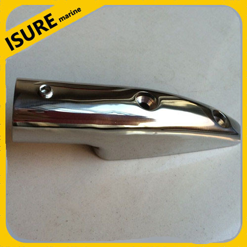 Boat Rail End for 7/8" Tubing 316 Stainless Steel Fitting Handrail