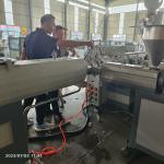 9 Meters Long SUS304 Vacuum Tank Three-layer PE Pipe Co-extrusion Equipment with