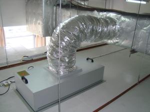 China 304 Stainless Steel Filter Fan Unit FFU With ULPA Air Filter Class 100-10000 wholesale