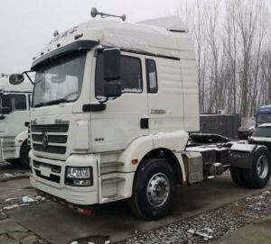 China White Shacman Brand Used Tractor Trailers 350hp Euro V Manual Diesel 2017 Year wholesale