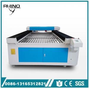China Rubber / Leather / Fabric CO2 Laser Cutter With Fast Speed 100W Laser Tube on sale