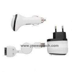 China Car Charger for iPhone 3G/3GS/4 White wholesale