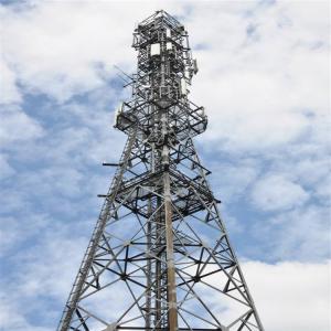 China Bts Fm Satellite Tubular Steel Tower 3 Legs Lattice Telecom wholesale