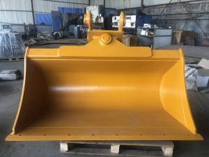 China Adjustable Mini Excavator Tilting Bucket , Alloy Steel Power Tilt Bucket wholesale