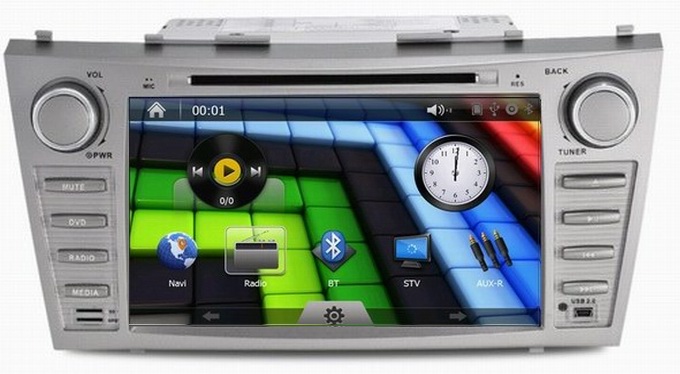 Ouchuangbo Toyota Camry 2007-2011 radio DVD with gps navigation bluetooth OCB-8611