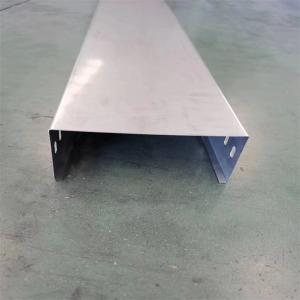 China Rust proof Stainless Steel Cable Tray Ventilation / Perforation Groove wholesale