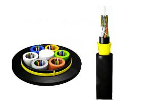China All - dielectric Self supporting Outdoor Fiber Optic Cable 144core ADSS Singlemode Span 200m wholesale