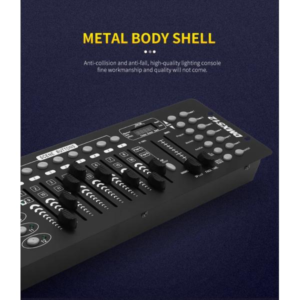 240 Mini Console 192 Channel DMX Controller DMX 512 Light Dimmer Controller