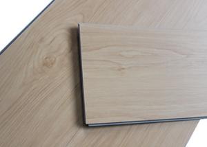 China Anti Scratch Wood Texture Vinyl Flooring , Moisture Proof PVC Interlocking Floor Tiles wholesale