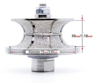 China Stone Profile A20 Diamond Router Bits Ceramic Profiling Wheels for Precise Profiling on sale