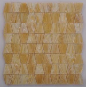 China Rose Latest Mosaic Tile with Trapezoid Shape wholesale
