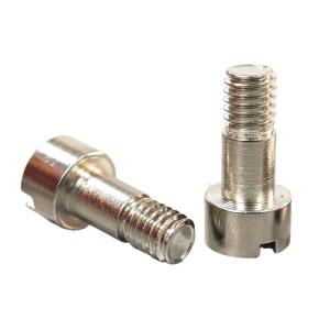 China Slotted Nickel Plated Step M8 Shoulder Bolts Connection Function For Cabinet wholesale