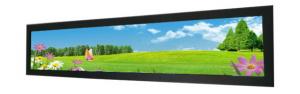 China Supermarket Shelf Edge Stretched Bar LCD Monitor 16.3 Inch For POP Strip Video on sale