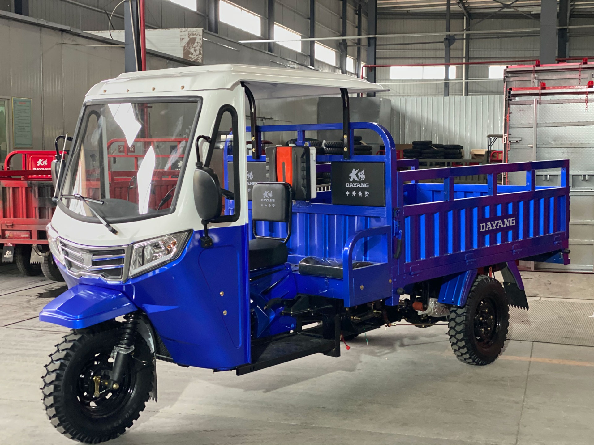 Experience the Power of 1000W Motor Tricycles in Sri Lanka Cargo Box Size 2.4*1.35m