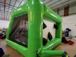 Commercial ODM / OEM Green Outdoor Interactive Football Sports Game Inflatable
