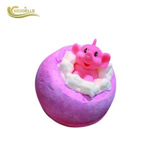 China 100% Natural Ingredients Handmade Baht Bombs With Kids Toy On Top Custom Gift Box Packing wholesale