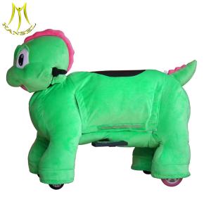 China Hansel 24v electric ride on toys amusement rides used walking animals kids ride wholesale
