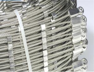 China Superior 316l Aviary Stainless Steel Zoo Mesh 15 Years Long Use Easy Install wholesale