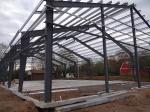 Commercial Construction Steel Frame Buildings Fabricated By Q345B With Painting
