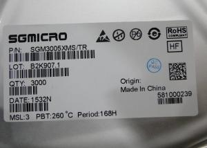 China SGM3005XMS TR SGMICRO 30MHz Low Voltage Dual SPDT Analog Switch wholesale