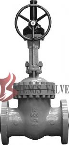 China API Cast Steel Fully Open Gate Valve Metal Seat Z40H For Oil / Gas Industry wholesale