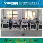 PVC Wood Plastic Composite Production Line Automatically High Speed 380 V