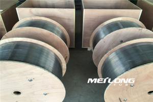 China UNS S32750 Stainless Steel Hydraulic Tubing Custom Length For Downhole wholesale