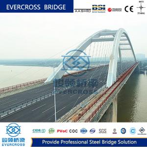 China Concrete Deck Railway Steel Arch Bridge Fatigue Resistance High Durability wholesale