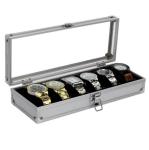 Professional Wrist Watch Display Box High Strength Aluminium Material For Men