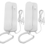 2 Way Audio Video Doorbell Intercom System 220V AC For Apartment