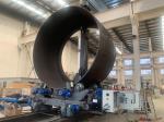 High Efficiency Horizontal Flange Fit up Machine Wind Tower Flange Fitting