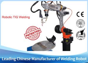 China Aluminum Arc Welding Robot Cell , Mig Welding Equipment Workstation wholesale