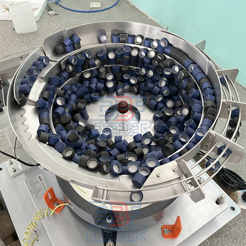 Control Speed Cap Bowl Feeder Bottle Lid Caps Automatic Rotary Feeder