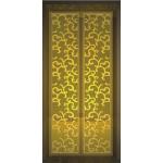 JIS 0.8 Mm Metal Surface Gold Mirror Elevator Stainless Steel Sheet 1218x2438