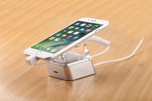 China COMER secure holder for tablets anti-theft security display alarm devices for retail mobile stores wholesale